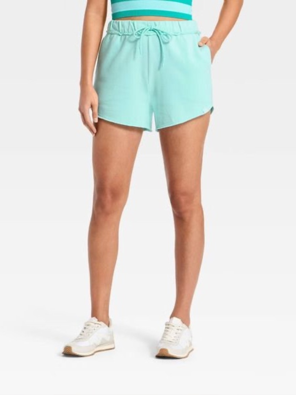JoyLab Mint Drawstring Athletic Lounge Shorts